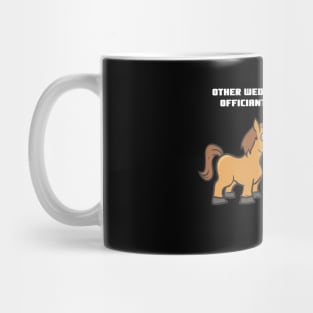 Unicorn Wedding Officiant Mug